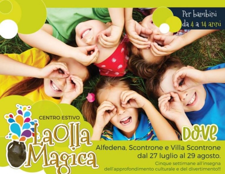 Alfedena e Scontrone aprono il centro estivo “La Olla Magica”