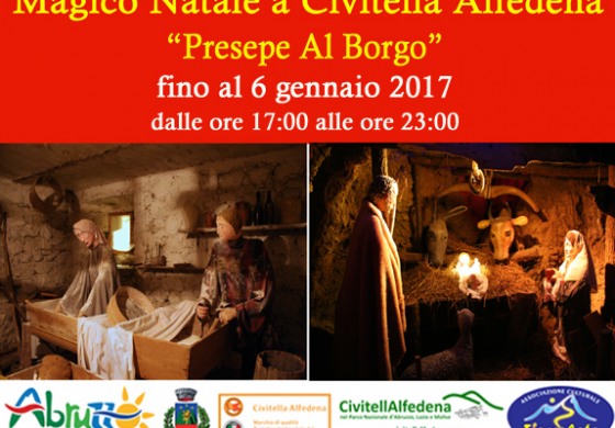 Civitella Alfedena spalanca il presepe delle meraviglie