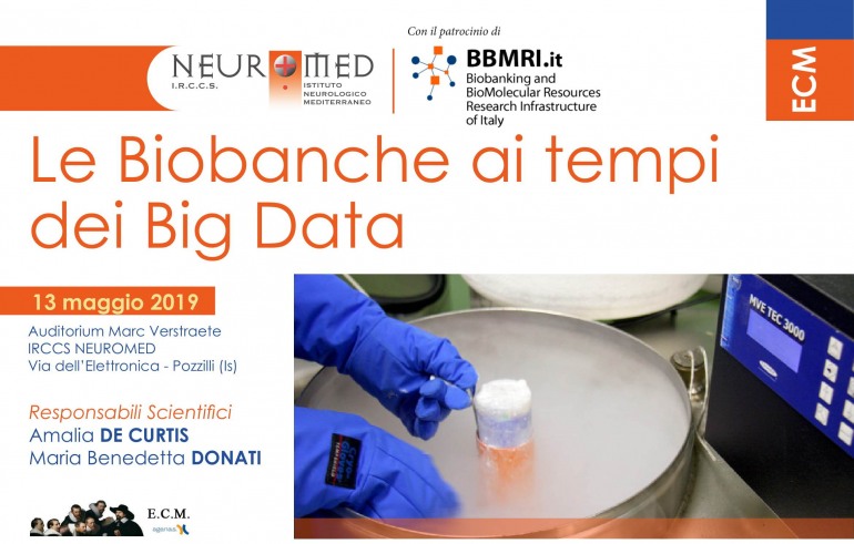 Neuromed, convegno “Le biobanche ai tempi dei big data”