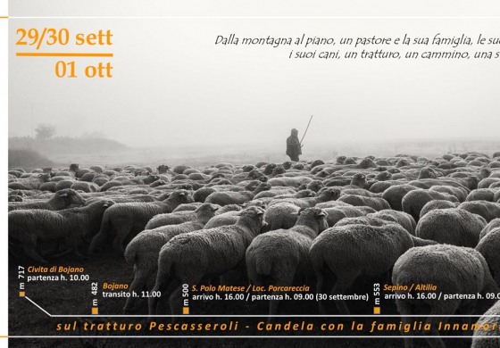 Transumando 2018: sul versante molisano del tratturo Pescasseroli - Candela