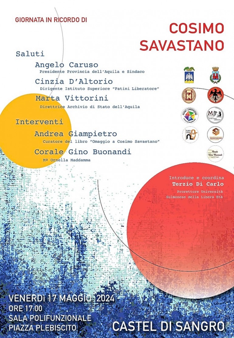 Castel di Sangro celebra la Vita e l’Eredità Artistica di Cosimo Savastano