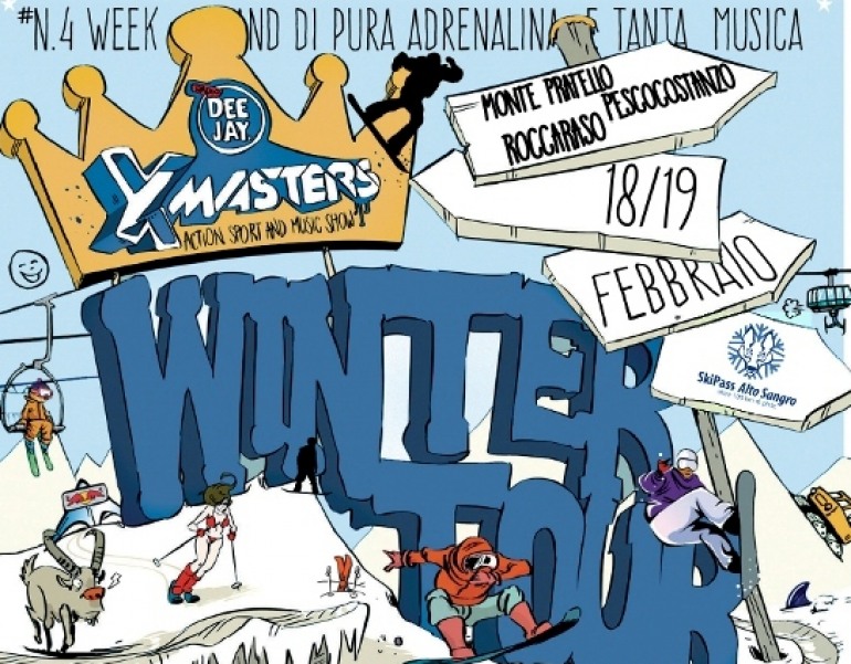 Alto Sangro in fermento, arriva il Deejay Xmasters Winter Tour