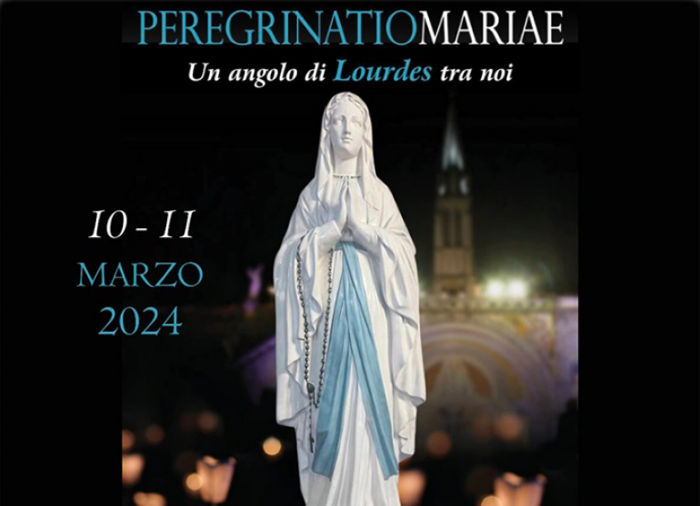 La Statua della Madonna di Lourdes Arriva in Abruzzo per Celebrare i 120 Anni di Unitalsi