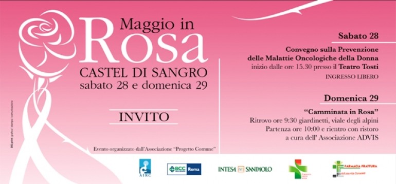 Maggio in rosa, a Castel di Sangro