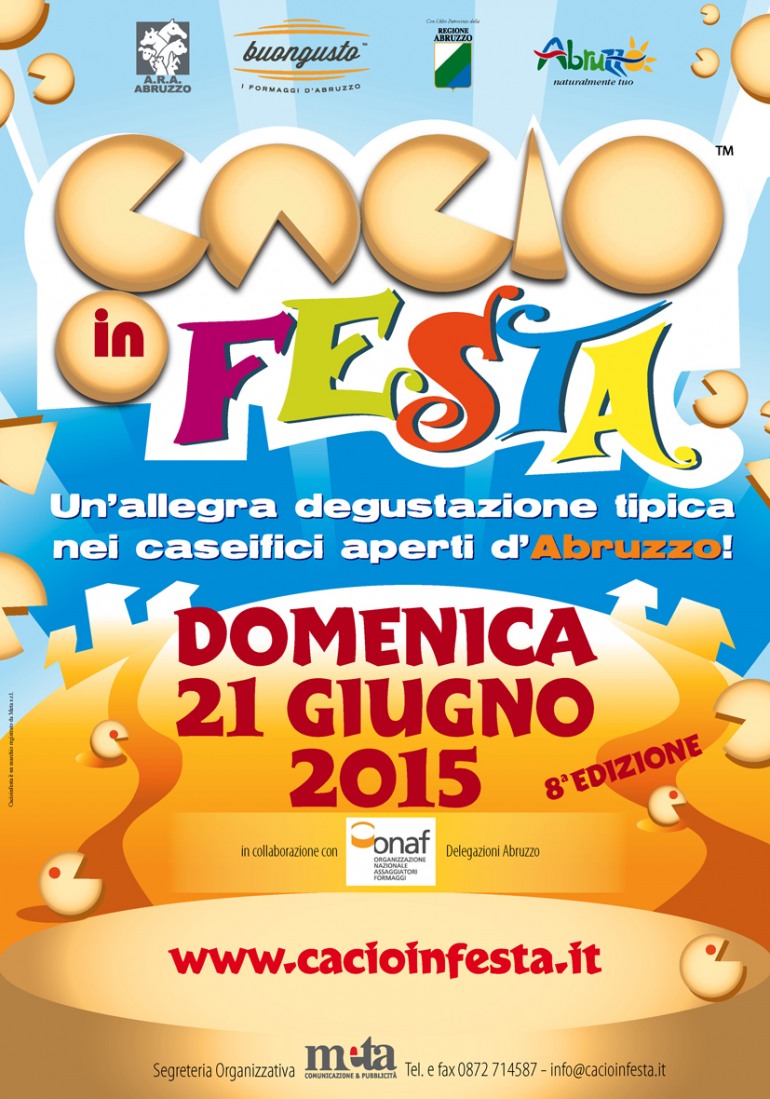 Torna “Cacio in Festa”, domani conferenza stampa