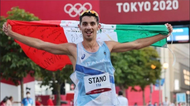 Roccaraso, le medaglie d’oro Stano e Palmisano in piazza Leone