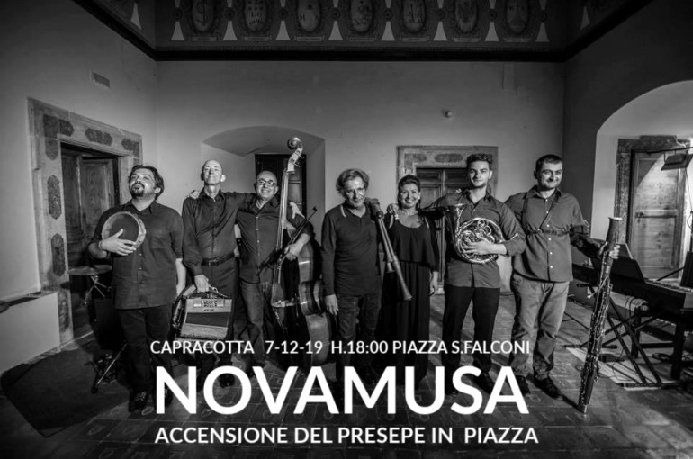 Concerto dei Novamusa a Capracotta, sabato 7 dicembre