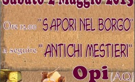 Opi, terra di "Antichi Mestieri". Sabato 2 maggio, la XI edizione