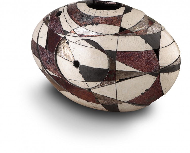Roma, le ceramiche Raku di Simone Zaccarella al museo fondazione Crocetti