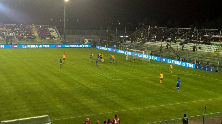 Castel di Sangro, Italia – Lituania 2 – 0 (1° tempo)