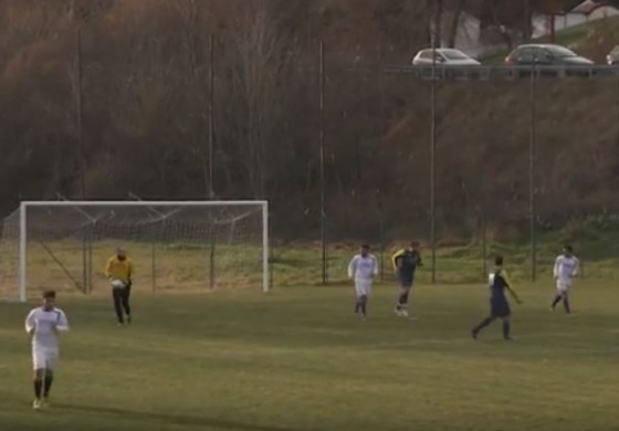 Real Carceres vince in nove contro la New Cales, finale 1-0