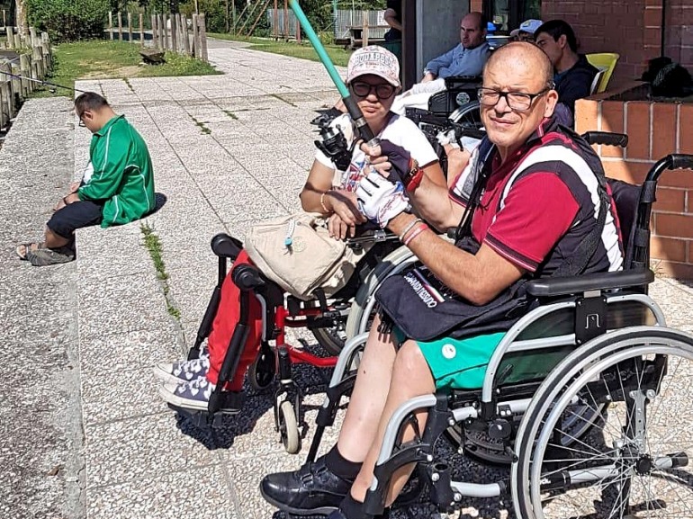Pesca sportiva, a Castel di Sangro decolla un progetto speciale per i disabili