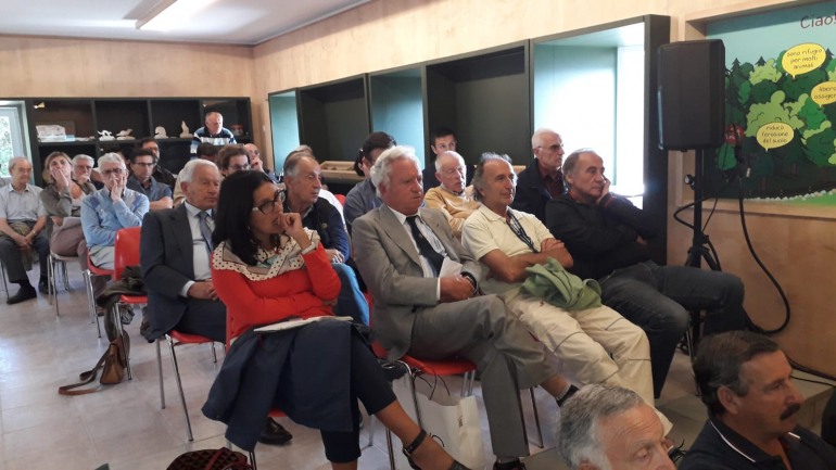Capracotta, Cassiano Luminati (Polo Poschiavo) e Tiziano Teti (Gal Maiella Verde) al forum ‘MontagnAperta’