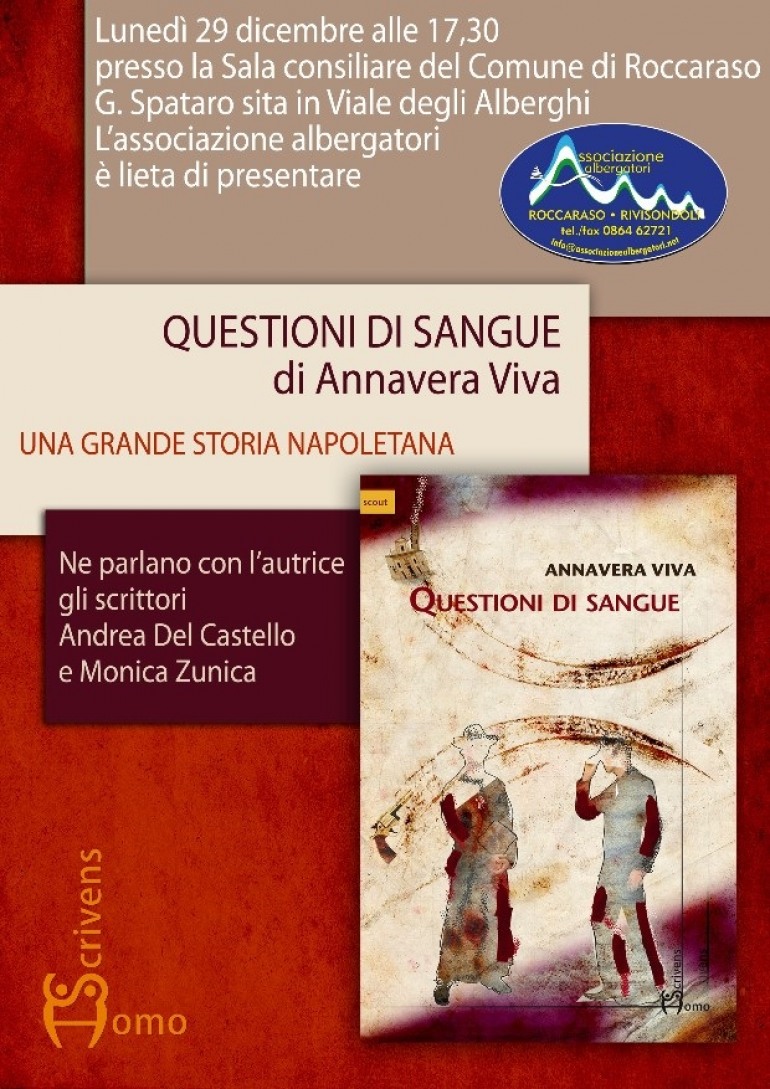 Roccaraso si tinge di giallo per la presentazione di ‘Questioni di sangue’