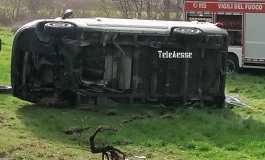 Incidente di un Pulmino: feriti trasportati nell'Ospedale di Castel di Sangro