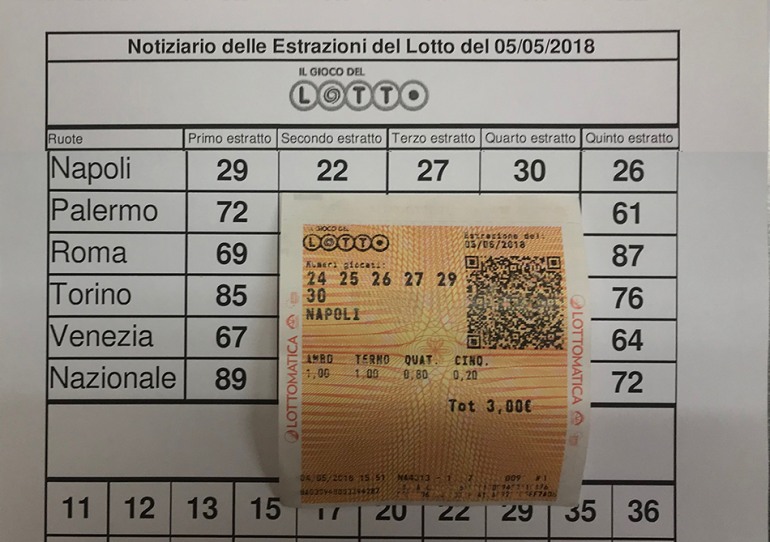 Sogna i numeri al lotto azzecca la quaterna e sfiora la cinquina: la giocata in Molise