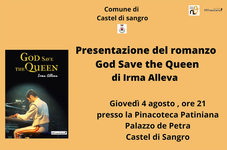 Regina Queen Tribute, il romanzo sul Freddie Mercury abruzzese alla Pinacoteca Patiniana