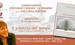 Al Teatro Tosti: 'Il silenzio del tempo', di Maria Santucci 
