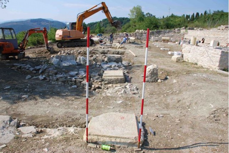 Pietrabbondante, presentazione al pubblico del Portico nella ‘domus publica’ del santuario