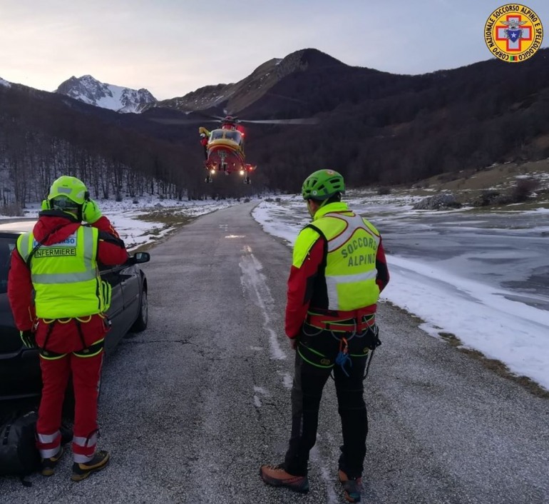 Valle Fiorita, soccorsi due escursionisti sulle Mainarde