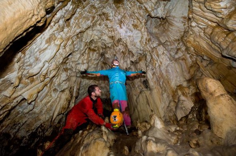 Oltre il buio delle grotte con gli speleologi molisani