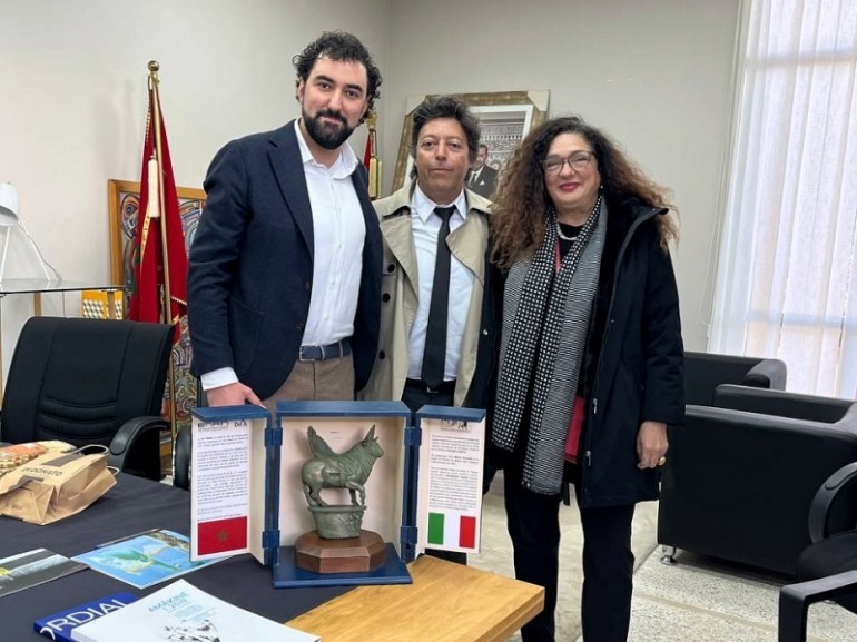 Toro sannita, simbolo di cooperazione internazionale tra i popoli del Mediterraneo