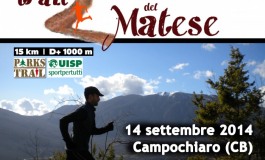 Trail del Matese, pronti per la partenza. Domenica 14 settembre a Campochiaro