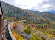 Ferrovia dei Parchi con la suggestiva "Transiberiana d'Italia", ecco le nuove partenze autunnali