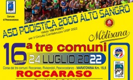 Torna la gara podistica "Tre Comuni" attraverso Rivisondoli, Roccaraso e Pescocostanzo