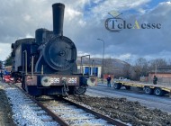 Il Treno a Vapore arriva a Castel di Sangro, il Parco Museale Ferroviario prende forma