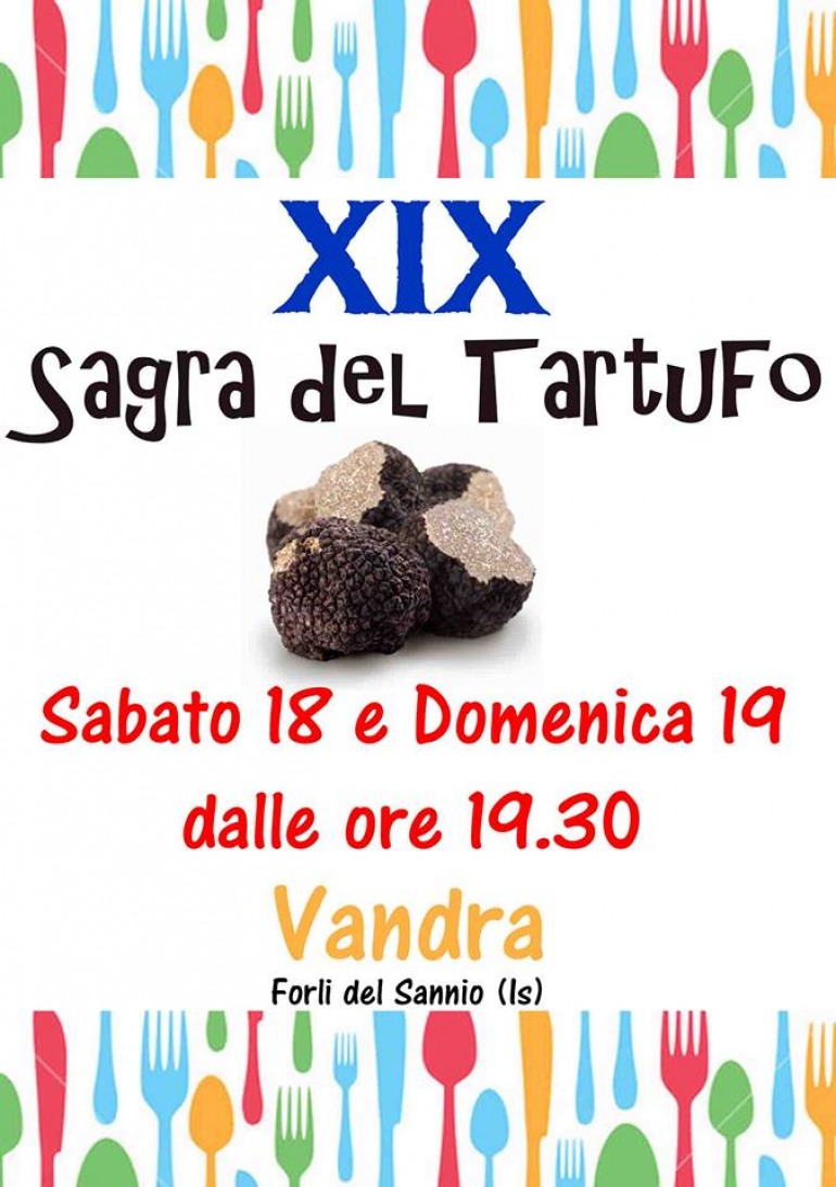 Specialità a base di tartufo, sabato e domenica a Vandra