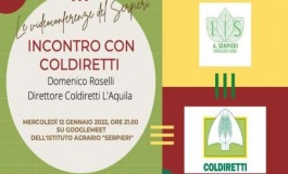 Google Meet, Coldiretti in videoconferenza con l'Istituto Tecnico e Professionale Agrario "A. Serpieri"