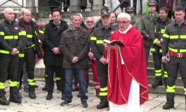 Castel di Sangro, I Vigili del fuoco celebrano Santa Barbara