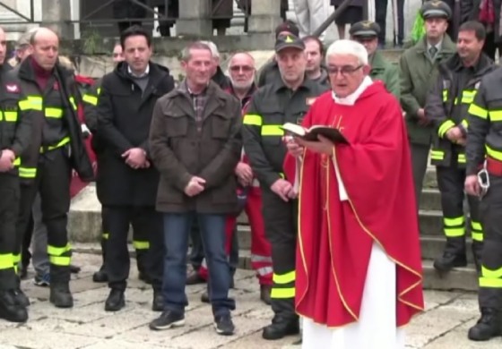 Castel di Sangro, I Vigili del fuoco celebrano Santa Barbara