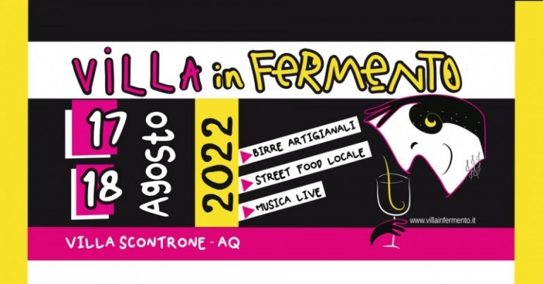 Torna “Villa in Fermento”, il festival dello street food e della musica live
