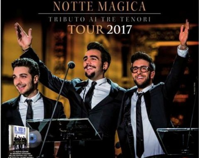 Inizia a  Roccaraso il tour ‘Notte magica’ de Il Volo, data zero: 3 maggio