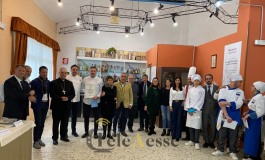 William Zonfa premia il miglior piatto al Tartufo nell'Istituto Alberghiero di Roccaraso